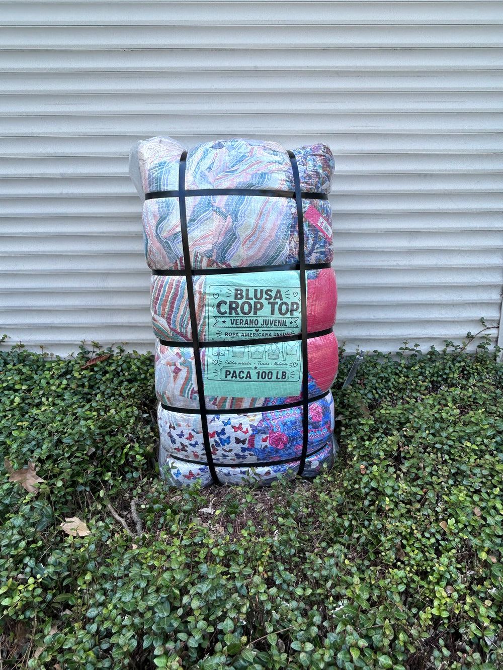 Blusa Crop Top Mixta
