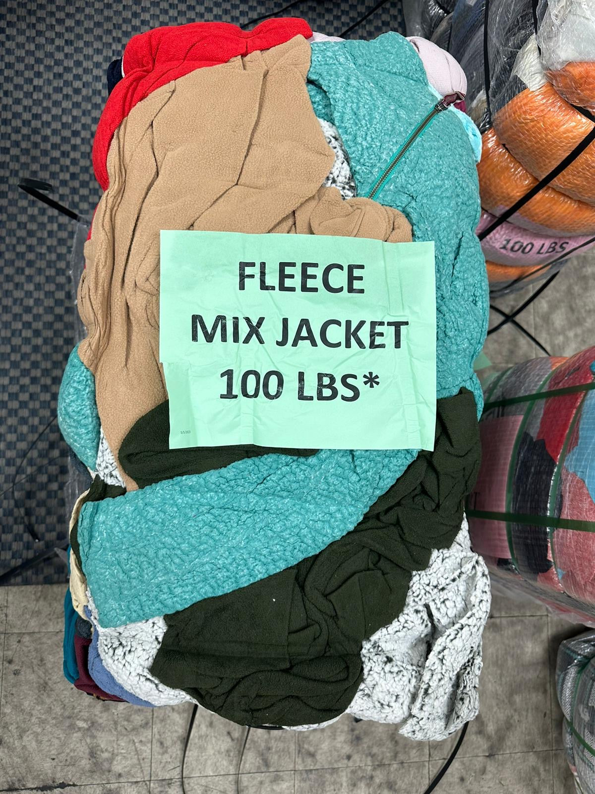 Fleece Mix Jacket* #1