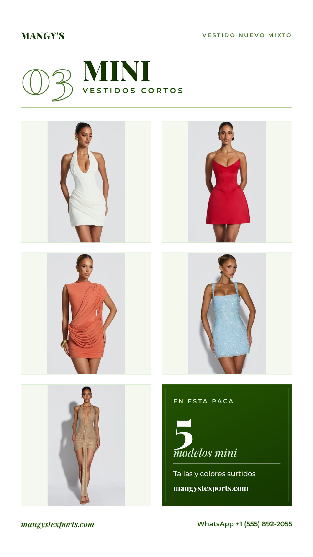 Vestido Nuevo Mixto