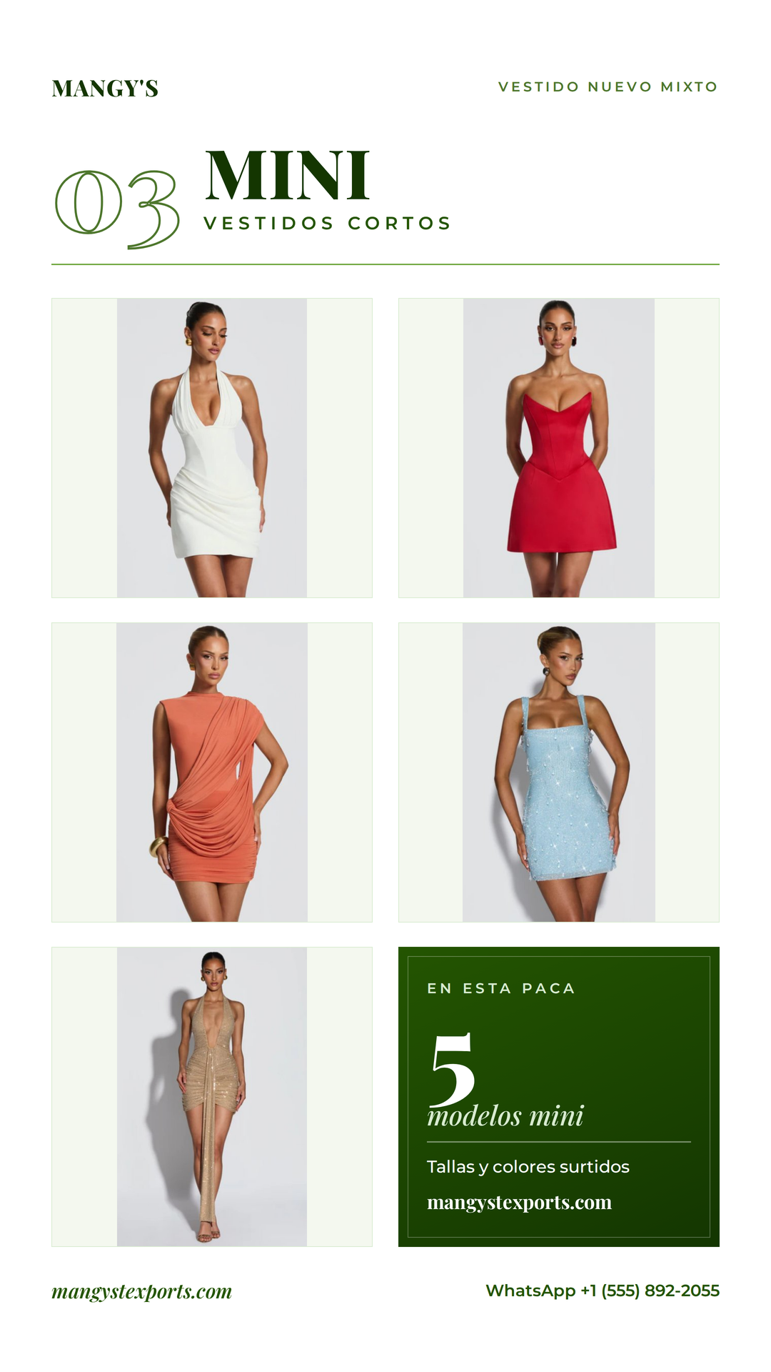 Vestido Nuevo Mixto