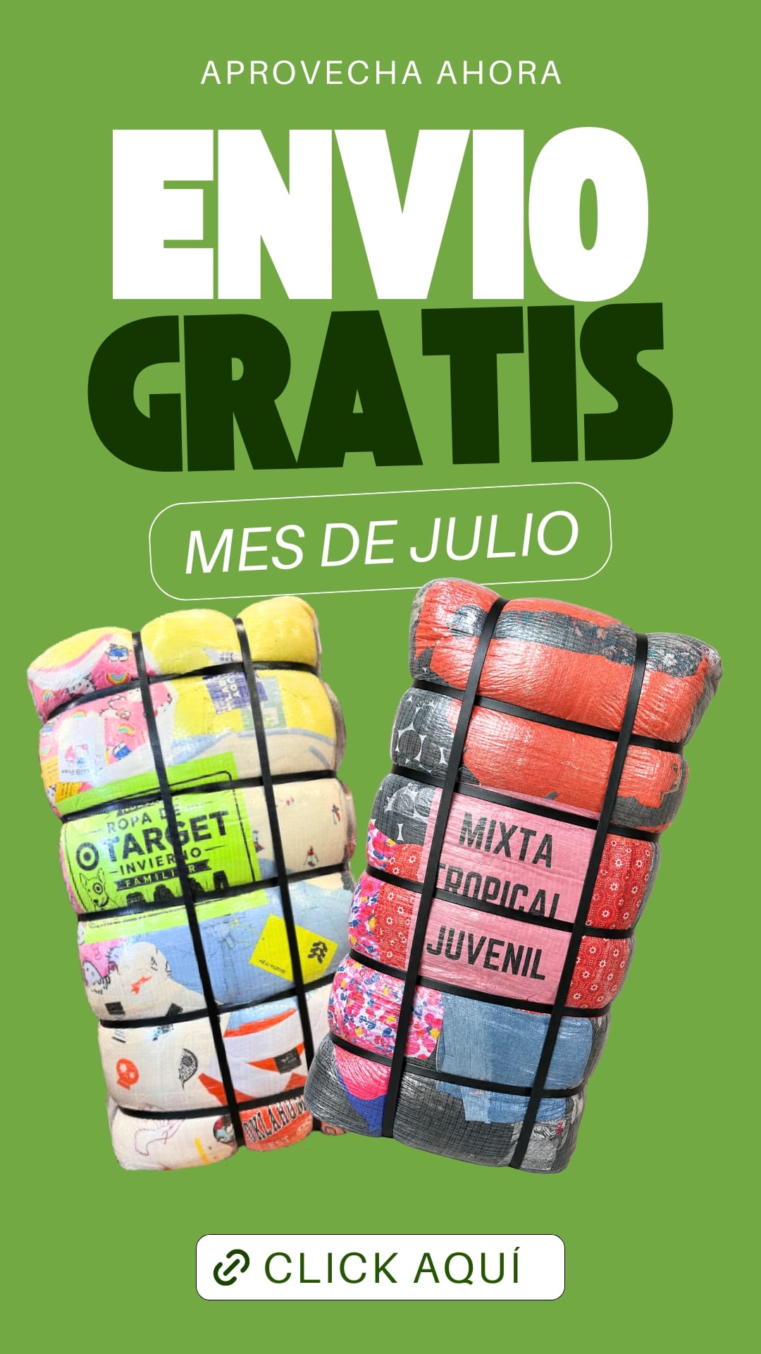 Envío gratis — mes de julio